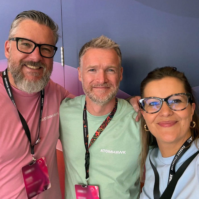 Eddie, George and Becky